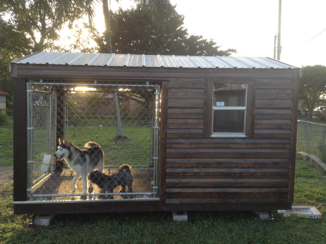 air conditioned and heated dog house